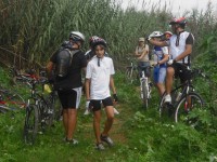 Il sole sorride ai cicloturisti approdati al Biviere di Gela