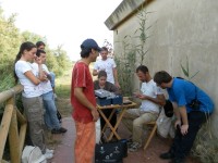 Campo studio alla Riserva Biviere di Gela