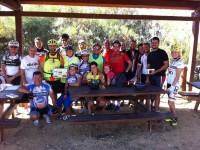 ciclisti della Fiab Gela e Vittoria incontrono il progetto LIFE Leopoldia alla  Riserva del Biviere di Gela